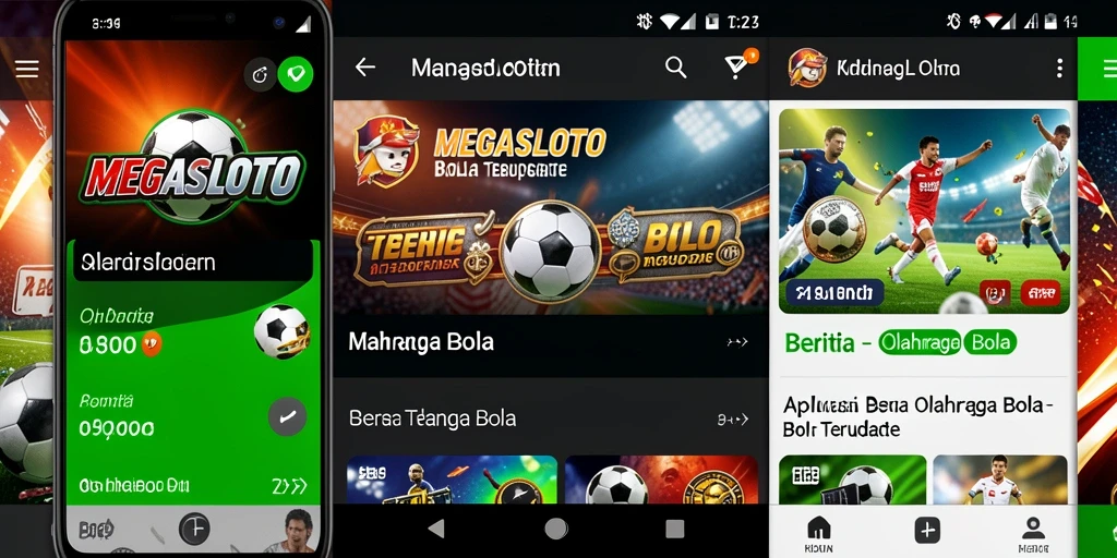 Tampilan antarmuka MEGASLOTO yang informatif dan menarik.
