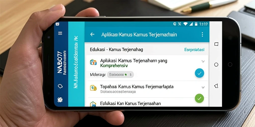 Tampilan antarmuka aplikasi NABOB77 yang intuitif dan mudah digunakan.
