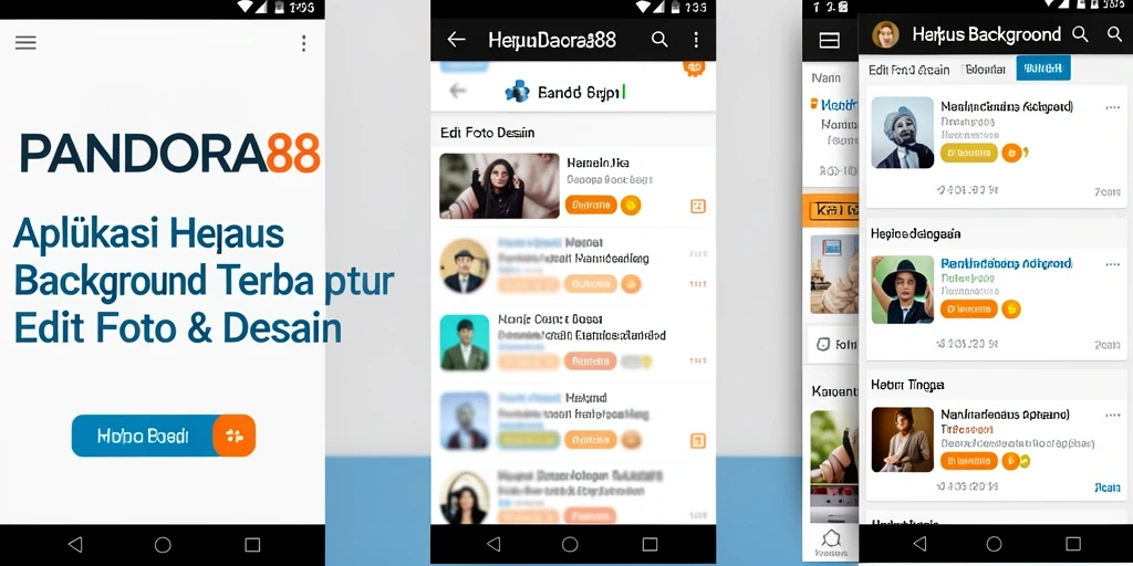 Antarmuka PANDORA88 untuk penghapusan latar belakang yang sederhana dan efisien.
