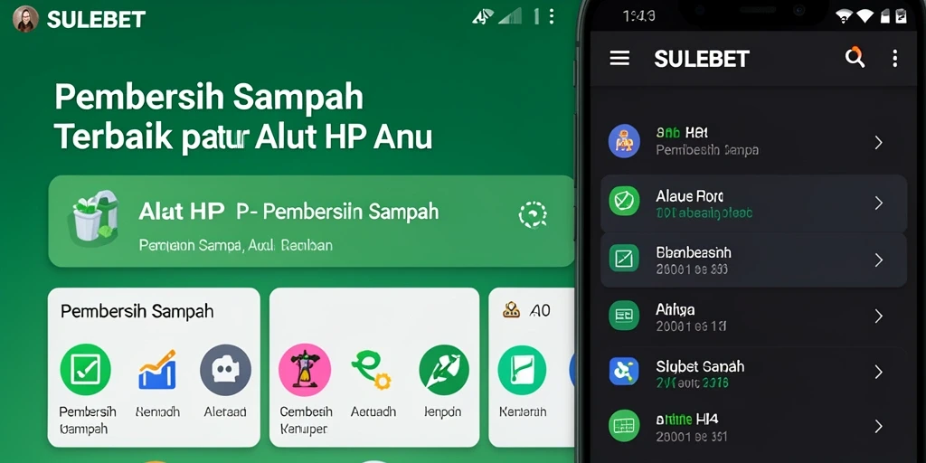 Antarmuka SULEBET yang sederhana dan efektif untuk Pembersih Sampah.