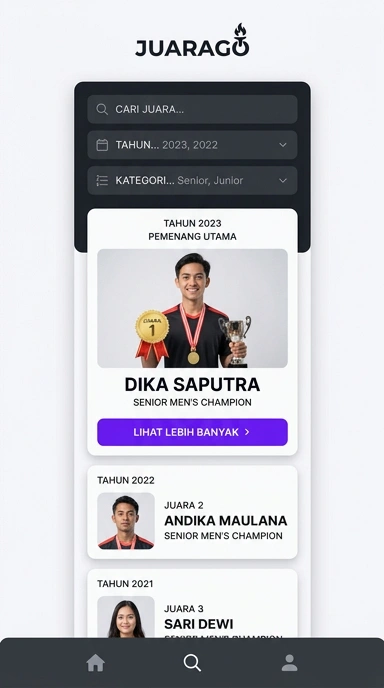 Buat Akun Baru juarago di Android Anda